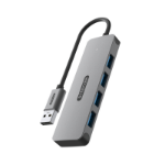 Sitecom CN-5005 interface hub USB 3.2 Gen 1 (3.1 Gen 1) Type-A 5000 Mbit/s Black, Grey