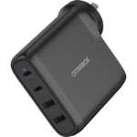 OtterBox Fast Charge Four Port Wall Charger - 100W (Type I) Black