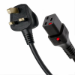 FDL 2M 13 AMP UK PLUG TO LOCKING IEC320 C19 SOCKET