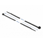 DeLOCK Cable tie cold resistant L 380 x W 4.8 mm black 100 pieces