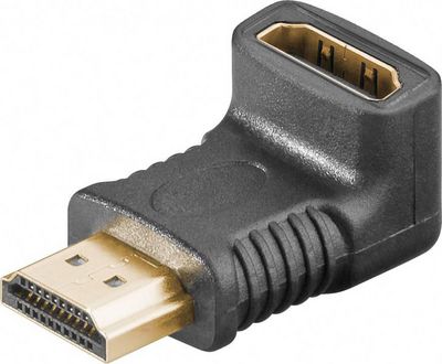 Microconnect HDM19F19MA2 kabelomvandlare (hane/hona) HDMI Svart