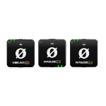 DELL RÃ˜DE Wireless ME Dual - compact wireless microphone system with two transmitters for two-channel recording