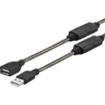 Vivolink PROUSBAAF5 USB cable USB 2.0 5 m USB A Black  Chert Nigeria