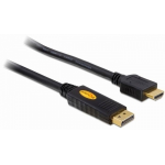 DeLOCK 82441 video cable adapter 5 m Displayport HDMI Black