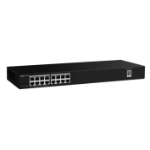 Ruijie Networks RG-ES200 Managed L2 Gigabit Ethernet (10/100/1000) Desktop/Wall-Mounting Black