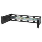 Intellinet 19" Rack Mount Din Rail Kit Depth Adjustable, 2U, box