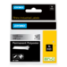 DYMO Rhino Industrial Permanent Polyester Labels | 9mm x 5.5m | Black Print on Metallic | Self-Adhesive | for Rhino & LabelManager Label Makers