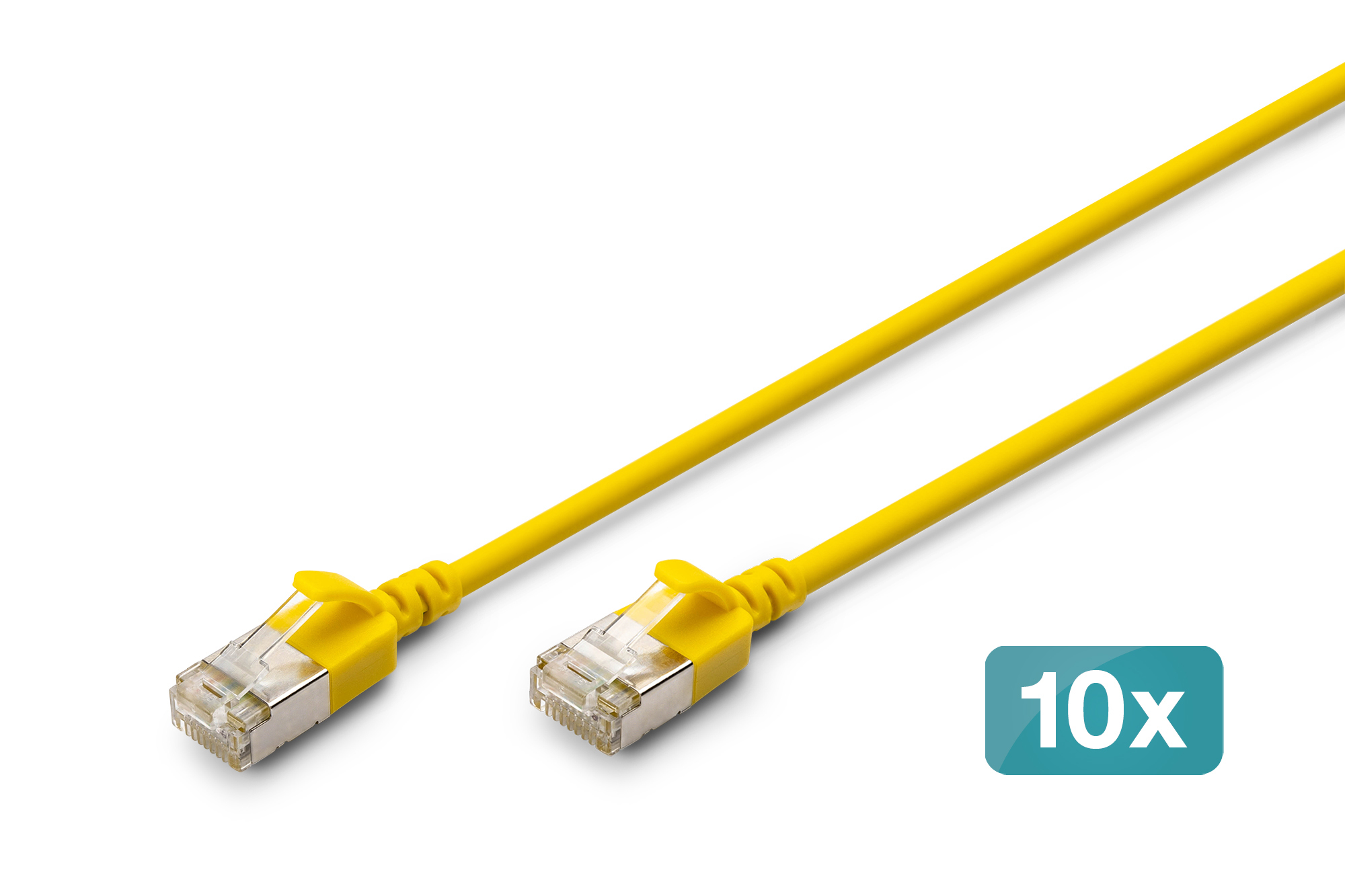 Digitus CAT 6A F-FTP Slim Patch cord, Cu, LSZH