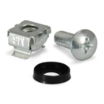 Equip M6 Cage Nut and Screw Set, 50 Sets