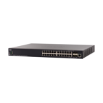 Cisco SX350X-24 Stackable Managed Switch | 24 Ports 10 Gigabit Ethernet (GbE) | 20 Ports 10GBase-T | 4 x 10G Combo SFP+ | Limited Lifetime Protection (SX350X-24-K9-UK)