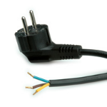 ROLINE 19.08.1110 power cable Black 1.8 m Power plug type F