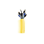 Multibrackets M Universal Cable Sock Self Wrapping 40mm Yellow 25m