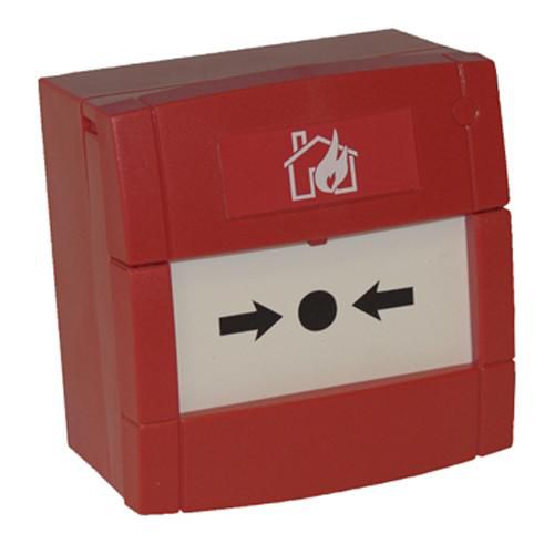 Indoor manual call point Red colour Build in 470 ohm  resistor, resetable element and EN54 markings thumbnail