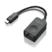 Lenovo 04X6435 cable gender changer RJ45 Black