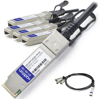 AddOn Networks ADD-QJUSCI-PDAC3M InfiniBand cable 3 m QSFP+ SFP+ x 4 Black