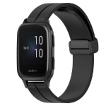 Garmin EU Product - Venu Sq 2 Magnetic clasp Silicone Watch Band - Black