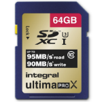 Integral SDXC 64GB Class 10 memory card UHS-I