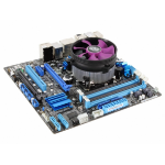 Cooler Master X Dream i117 Processor Koeler 9,5 cm Aluminium, Violet