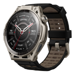Amazfit Balance Ultra 3,81 cm (1.5") AMOLED 51 mm Digitaal 480 x 480 Pixels Touchscreen Titanium Wifi GPS