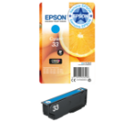 Epson C13T33424012/33 Ink cartridge cyan, 300 pages ISO/IEC 19752 4,5ml for Epson XP 530
