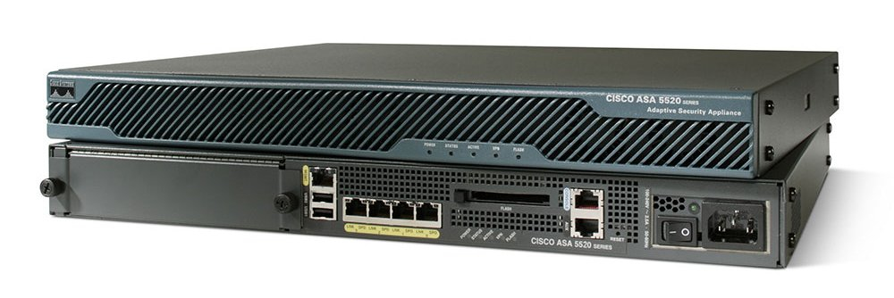 Cisco ASA 5520 Firewall Edition hardware firewall 1U 450 Mbit/s