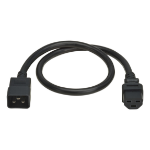 Eaton P035-2P5 power cable Black 29.9" (0.76 m) IEC C20 C21 coupler