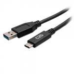 C2G Câble USB-C® 0,5 m (1,5 pied) mâle vers USB-A mâle - USB 3.2 Gen 1 (5 Gbits/s)