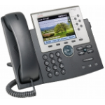 Cisco Unified IP Phone 7965G w/ 1 RTU License Caller ID Black, Silver