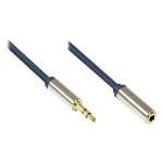 Alcasa GC-M0054 audio kabel 3 m 3.5mm Blauw