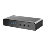 LogiLink HDMI switch, 2x2-Port, bidirect, 4K/60 Hz, EDID, HDCP, HDR, downscaler