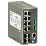 Barox RY-LPITE-804GBTME netwerk-switch Managed L2/L3 Gigabit Ethernet (10/100/1000) Power over Ethernet (PoE) Grijs