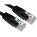 Cables Direct ERT-600K networking cable 0.5 m Cat6 U/UTP (UTP) Black
