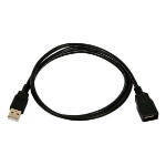 Monoprice 39924 USB cable USB 2.0 35.4" (0.9 m) USB A Black