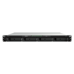 Synology RackStation RS826+ NAS/storage server Rack (1U) AMD Ryzen V1500B 4 GB DDR4 0 TB DiskStation Manager Black, Grey
