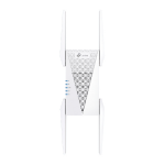 TP-Link RE815XE mesh wi-fi system Tri-band (2.4 GHz / 5 GHz / 6 GHz) Wi-Fi 6 (802.11ax) White 1 External