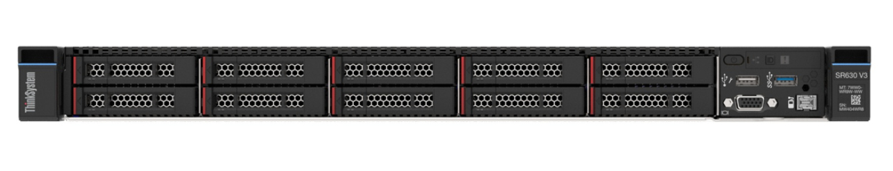 Lenovo ThinkSystem SR630 V3 server Rack (1U) Intel Xeon Silver 4514Y 2 GHz 32 GB DDR5-SDRAM 750 W