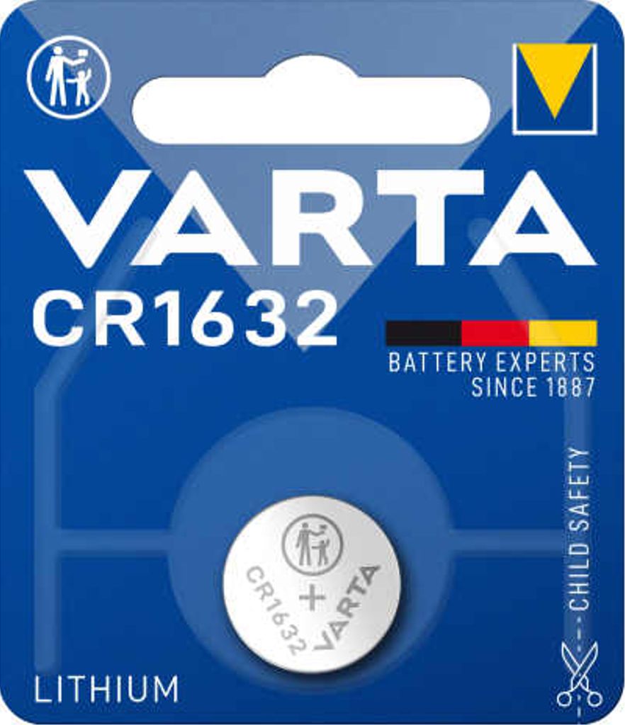 EU Product - Lithium Coin button cell battery CR1632 thumbnail