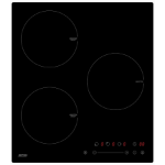MPM 45-IM-07 Black Built-in 45 cm Zone induction hob 3 zone(s)