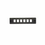 4Cabling 015.004.0009 wall plate/switch cover Black