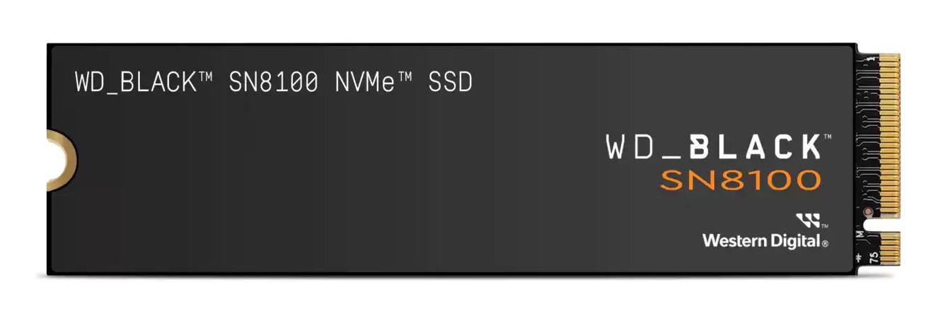 Western Digital SSD M.2 (2280) 2TB Black SN8100 PCIe 5.0/NVMe (Di)