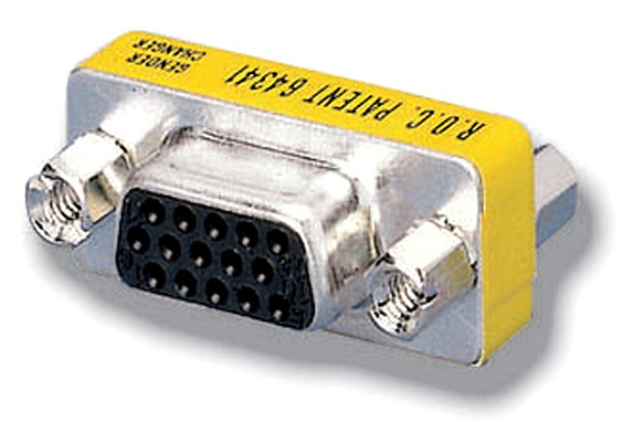 Image of Equip HD15 VGA Gender Changer Coupler Female to Female