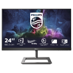 Philips E Line 242E1GAJ/00 computer monitor 60,5 cm (23.8") 1920 x 1080 Pixels Full HD LCD Zwart, Chroom