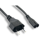 Monoprice 32983 power cable Black 70.9" (1.8 m) CEE7/16 IEC C7