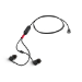 Lenovo 4XD1C99220 hoofdtelefoon/headset Bedraad In-ear Muziek/Voor elke dag USB Type-C Zwart