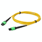 AddOn Networks ADD-MPOMPO-2M9SMF fibre optic cable 2 m MPO OFNR OS2 Yellow