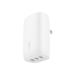 Belkin WCC002DQWH mobile device charger Universal White AC Fast charging Indoor