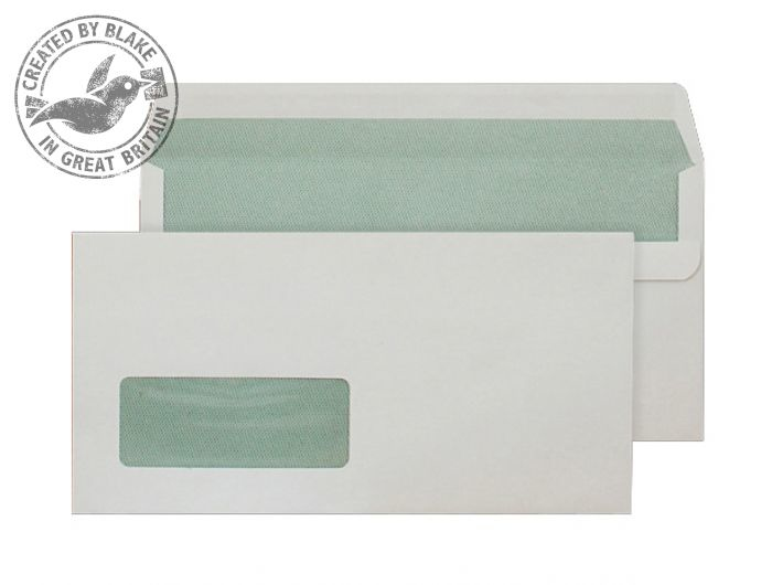 Photos - Envelope / Postcard Blake Wallet Self Seal Window Natural White DL 90gsm  RE4360 (Pack 500)