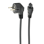 Gembird PC-186-ML12-3M power cable Black CEE7/7 C5 coupler