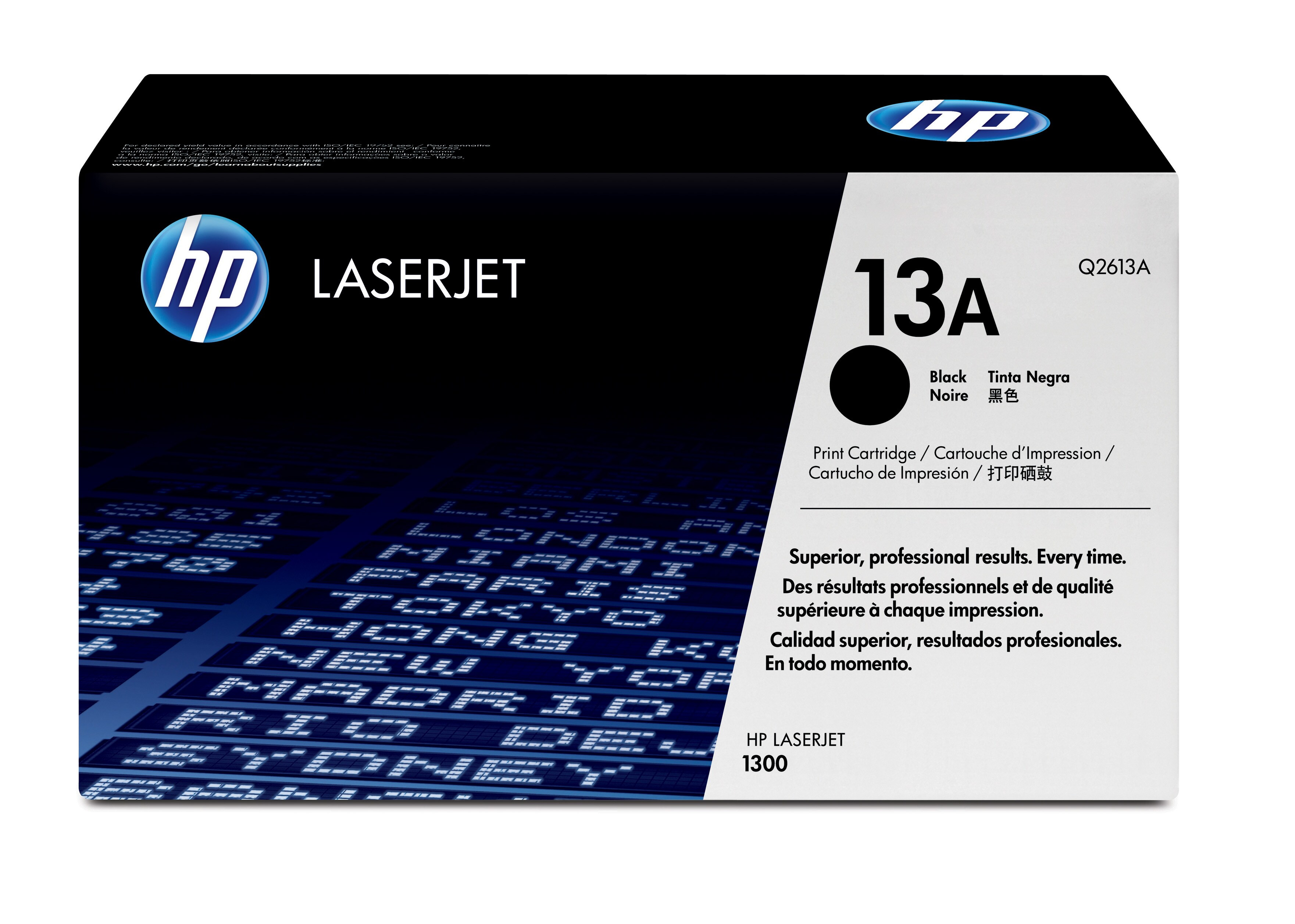 Image of HP Q2613A/13A Toner cartridge black, 2.5K pages/5% for HP LaserJet...
