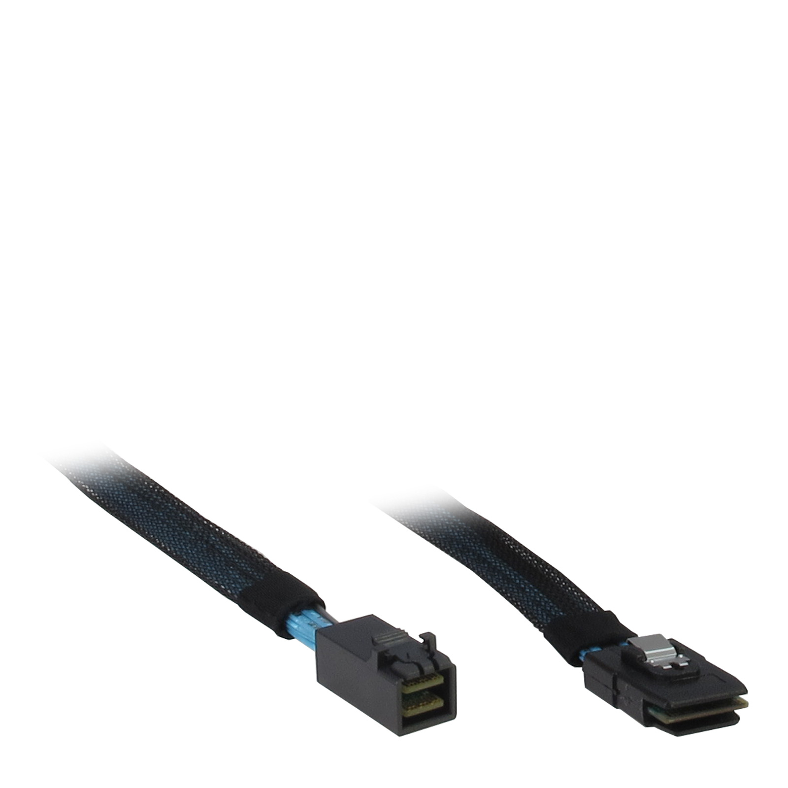 Image of Inter-Tech 0.75m SFF 8643/SFF 8087 Black, Blue